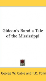 gideons band a tale of the mississippi_cover