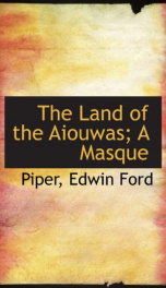the land of the aiouwas a masque_cover