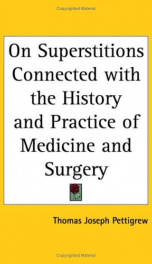 on superstitions connected with the history and practice of medicine and surgery_cover