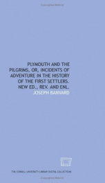 plymouth and the pilgrims_cover