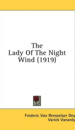 the lady of the night wind_cover