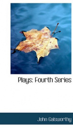Plays : Fourth Series_cover