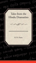 Tales from the Hindu Dramatists_cover