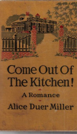 come out of the kitchen a romance_cover