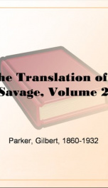 The Translation of a Savage, Volume 2_cover
