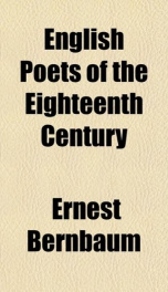 English Poets of the Eighteenth Century_cover