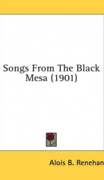 songs from the black mesa_cover