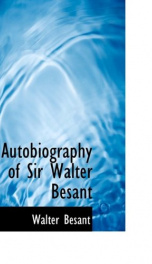 autobiography of sir walter besant_cover