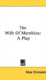 the wife of marobius a play_cover