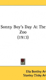 sonny boys day at the zoo_cover