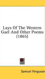 lays of the western gael and other poems_cover
