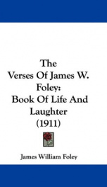 the verses of james w foley book of life and laughter_cover