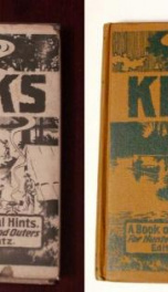 kinks a book of 250 helpful hints for hunters anglers and outers_cover