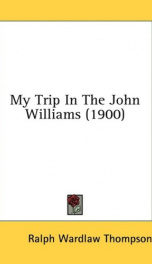 my trip in the john williams_cover