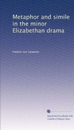 metaphor and simile in the minor elizabethan drama_cover