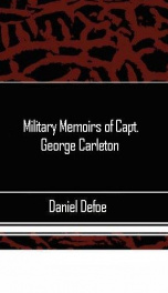 Military Memoirs of Capt. George Carleton_cover