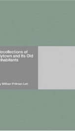 Recollections of Bytown and Its Old Inhabitants_cover