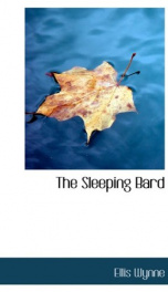 The Sleeping Bard_cover