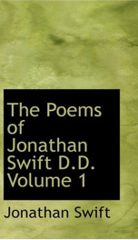 The Poems of Jonathan Swift, D.D., Volume 1_cover