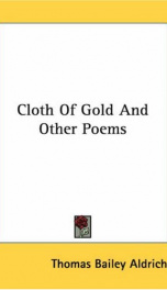 cloth of gold and other poems_cover