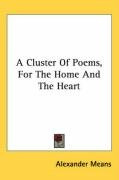 a cluster of poems for the home and the heart_cover