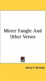 mister fangle and other verses_cover