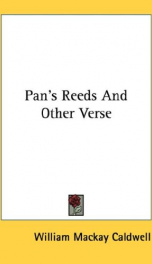 pans reeds and other verse_cover