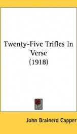 twenty five trifles in verse_cover