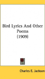 bird lyrics and other poems_cover