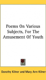 poems on various subjects for the amusement of youth_cover