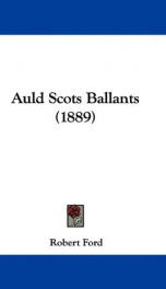 auld scots ballants_cover