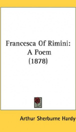 francesca of rimini a poem_cover