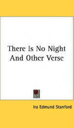 there is no night and other verse_cover