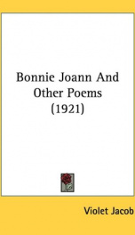 bonnie joann and other poems_cover