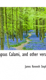 lapsus calami and other verses_cover