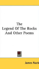 the legend of the rocks and other poems_cover