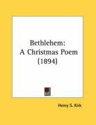 bethlehem a christmas poem_cover