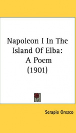 napoleon i in the island of elba a poem_cover