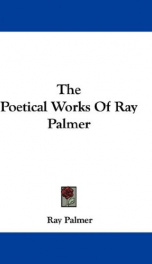 the poetical works of ray palmer_cover