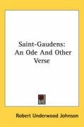 saint gaudens an ode and other verse_cover