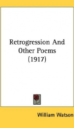 retrogression and other poems_cover