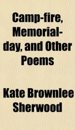 camp fire memorial day and other poems_cover