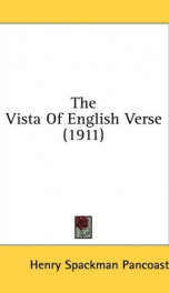 the vista of english verse_cover