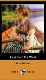 Lays from the West_cover