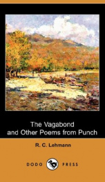 The Vagabond and Other Poems from Punch_cover