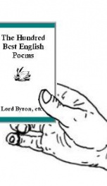 The Hundred Best English Poems_cover