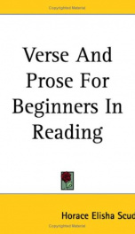 Verse and Prose for Beginners in Reading_cover