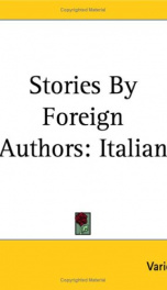 Stories by Foreign Authors: Italian_cover