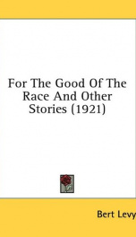 for the good of the race and other stories_cover