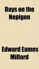 days on the nepigon_cover